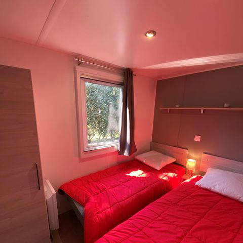 BUNGALOW 6 personnes - Homeflower Premium 3 chambres avec terrasse couverte + Lave Vaisselle