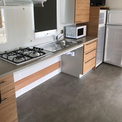 BUNGALOW 4 personnes - Confort 27m² PMR 2 chambres dont terrasse + TV