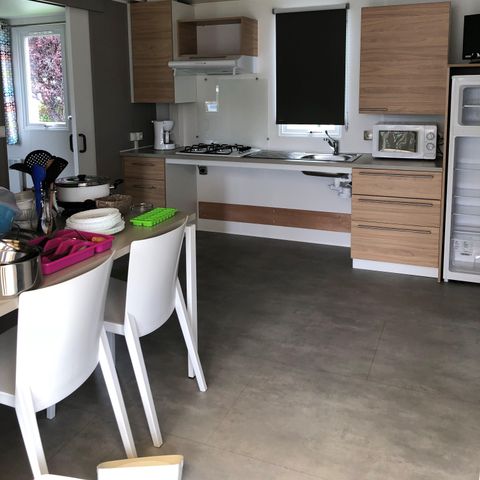 BUNGALOW 4 personnes - Confort 27m² PMR 2 chambres dont terrasse + TV