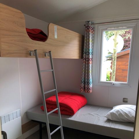BUNGALOW 4 personnes - Confort 27m² PMR 2 chambres dont terrasse + TV
