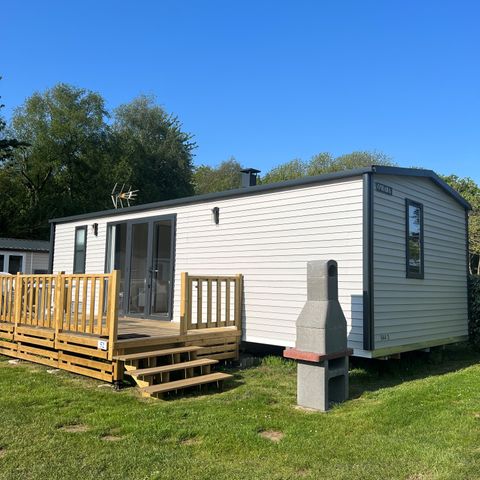 BUNGALOW 6 personnes - 35m² Premium (3ch-6pers) + Terrasse + TV + LV