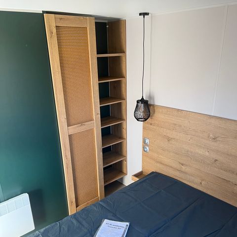 BUNGALOW 6 personnes - 35m² Premium (3ch-6pers) + Terrasse + TV + LV