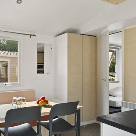Stacaravan 6 personen - Comfort - 2 slaapkamers - TV