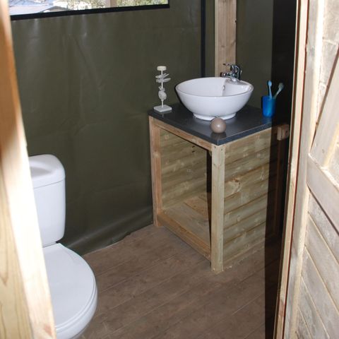 TENT 2 people - LODGE PERCHEE - 1 bedroom (without bathroom)