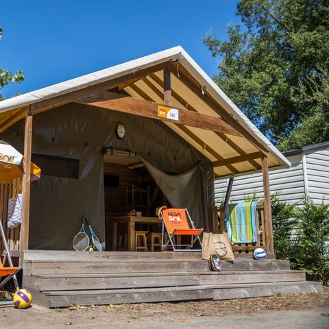 TENT 6 people - ECOLODGE - 3 bedrooms