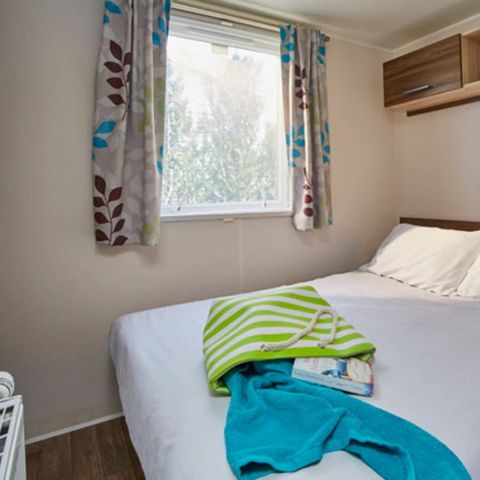 Bungalow 8 Personen - Mobilheim | Comfort | 3 Zi. | 6/8 Pers. | Erhöhte Terrasse | TV