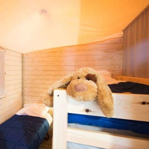 Tent 5 personen - Hut | 2 slaapkamers | 4/5 pers. | TV