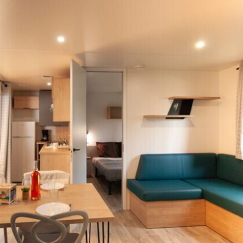 MOBILE HOME 8 people - Mobile-home | Premium Azure | 3 Bedrooms | 6/8 Pers. | Raised terrace | TV