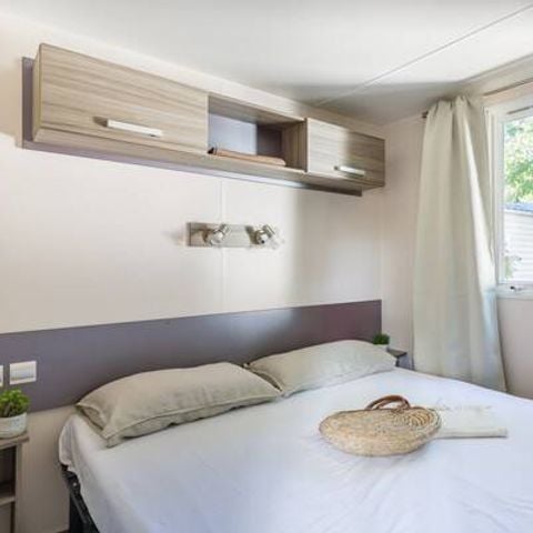 Bungalow 4 personnes - Mobil-home | Comfort | 2 Ch. | 4 Pers. | Terrasse surélévée non couverte