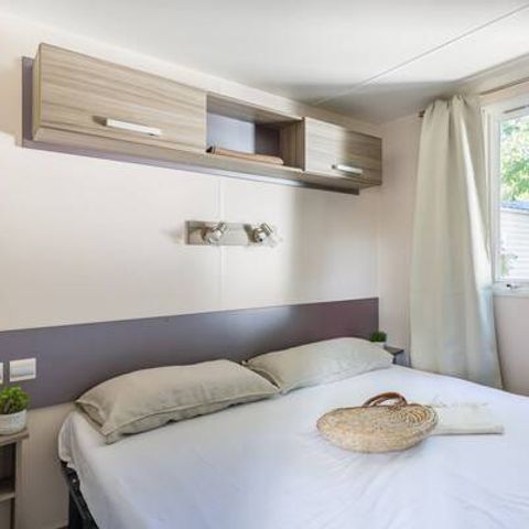 Bungalow 4 personen - Stacaravan | Comfort | 2 Slaapkamers | 4 Pers. | Terras met lift, niet overdekt