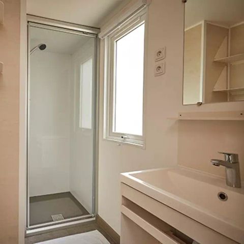 MOBILE HOME 2 people - Mobile-home | Comfort | 1 Bedroom | 2 Pers | Single terrace | 1 Bathroom | Air conditioning | TV