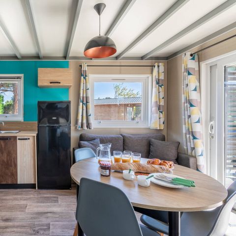 Chalet 4 personen - Ultimate | 2 Slaapkamers | 4 Pers | 1 Badkamer | Airconditioning | TV