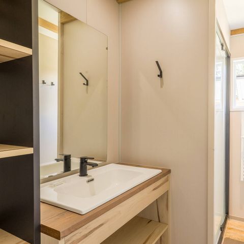 Chalet 6 personen - Ultimate | 3 Slaapkamers | 6 Pers | 1 Badkamer | Airconditioning | TV