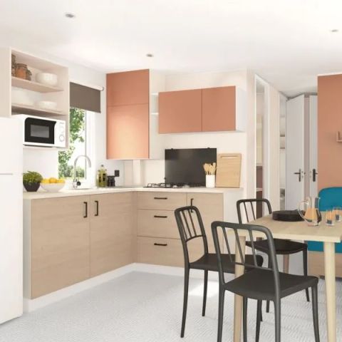 CASA MOBILE 6 persone - Mobil Home Aqua 3bed 6pers Terrazza Semi-Coperta TV