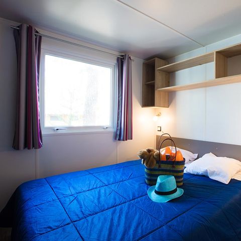 Stacaravan 6 personen - Resasol - 3 slaapkamers - CLIM - PLANCHA