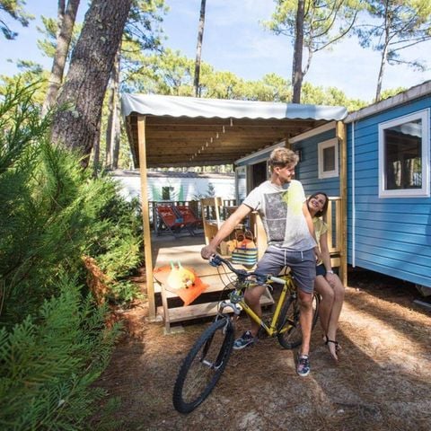 Stacaravan 6 personen - Resasol - 3 slaapkamers - CLIM - PLANCHA