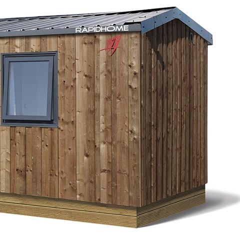 Bungalow 4 persons - WOODEN CABANE - 2 rooms - Without sanitary facilities