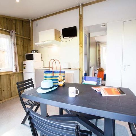 Bungalow 4 personen - HOLZHÜTTE - 2 Zimmer - Ohne Sanitäranlagen