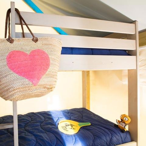 Zelt 4 personen - ECO - 2 Zimmer (ohne Sanitäranlagen)