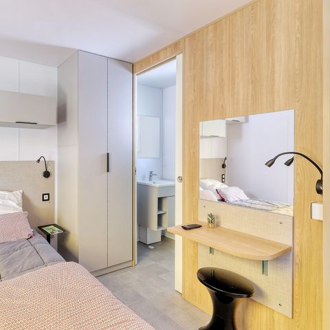 MOBILHOME 4 personas - Nantillais