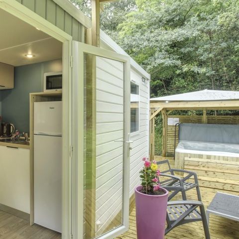 Mobilheim 6 Personen - Cottage Atlantique 3 Zimmer + 2 Bäder 40m² + Spa