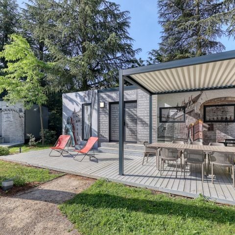 Stacaravan 8 personen - Cottage Carrousel