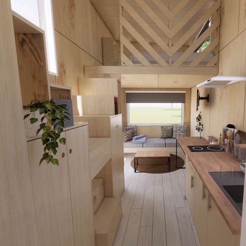 Accommodatie 4 personen - Klein huisje