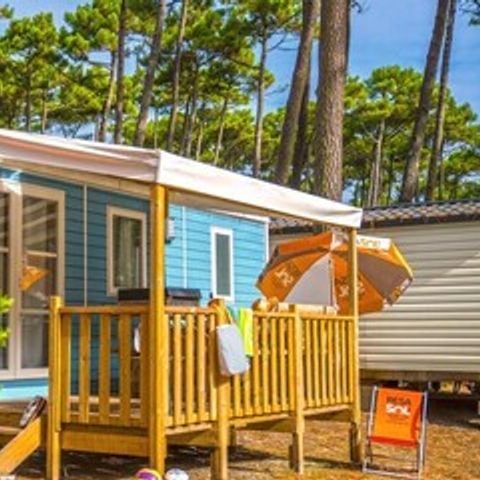 Mobilhome 6 personnes - Résasol - 2 chambres (animaux admis)