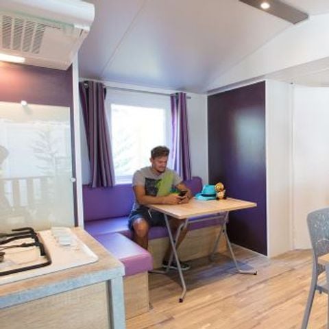 Mobilhome 8 personnes - Résasol - 3 chambres (animaux admis)