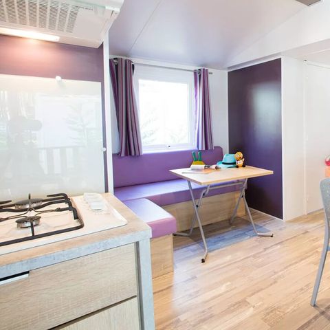Mobilhome 8 personnes - Mobil-home | Premium Azure | 3 Ch. | 6/8 Pers. | Terrasse surélevée | TV