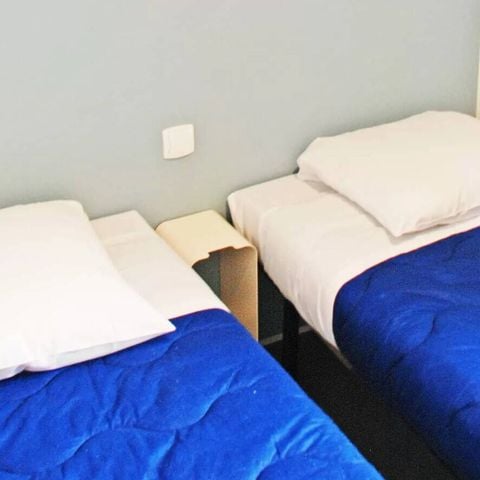 Bungalow 6 personnes - Mobil-home | Comfort | 2 Ch. | 4/6 Pers. | Terrasse surélevée | TV