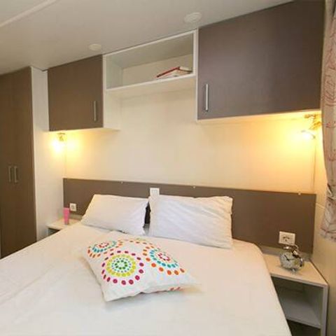 BUNGALOW 6 personnes - Mobil-home | Classic | 3 Ch. | 4/6 Pers. | Terrasse surélevée | Clim.