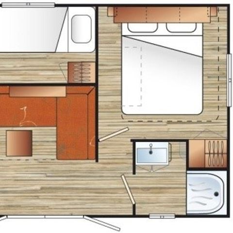 Mobile home 5 persons - VISIO MRI
