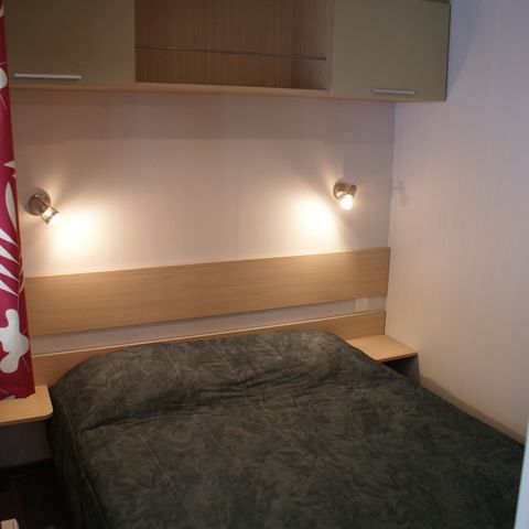 Casa mobile 4 persone - "Louisiane" Oakley-Océane-Pacifique (2 camere da letto) con aria condizionata, TV e Wi-Fi inclusi