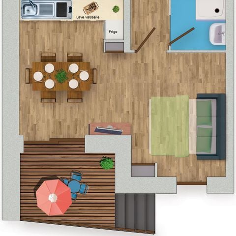 VAKANTIEHUIS 5 personen - PRIVILEGE