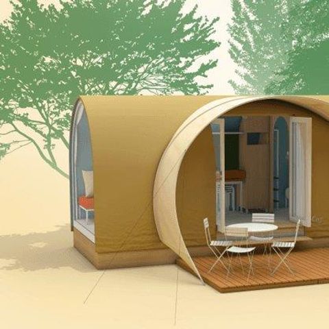 Canvas bungalow 4 persons - COCO SWEET