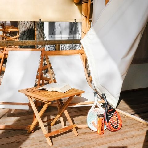 BUNGALOW DE LONA 4 personas - GLAMPING LUXURY FAMILY 4Pers