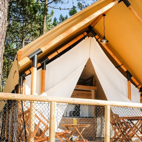 BUNGALOW DE LONA 6 personas - GLAMPING DE LUJO EN FAMILIA +