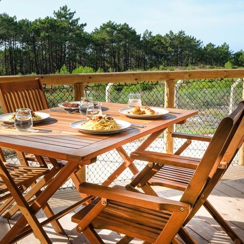 BUNGALOW IN TELA 6 persone - GLAMPING FAMIGLIA DI LUSSO +