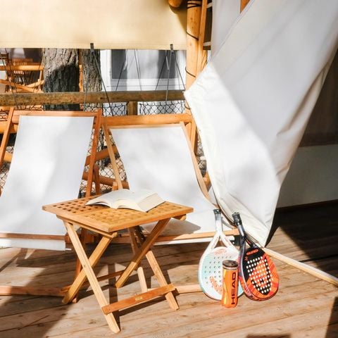 BUNGALOW IN TELA 6 persone - GLAMPING FAMIGLIA DI LUSSO +