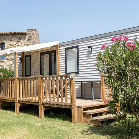 Stacaravan 6 personen - Ciela Confort Compact 3 slaapkamers voor 6 personen