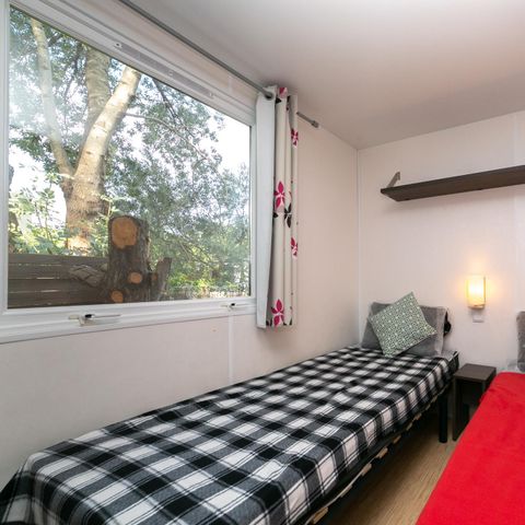 Mobile home 4 persons - MH2 Confort* 27 m² + double bed in 160, with sanitary facilities