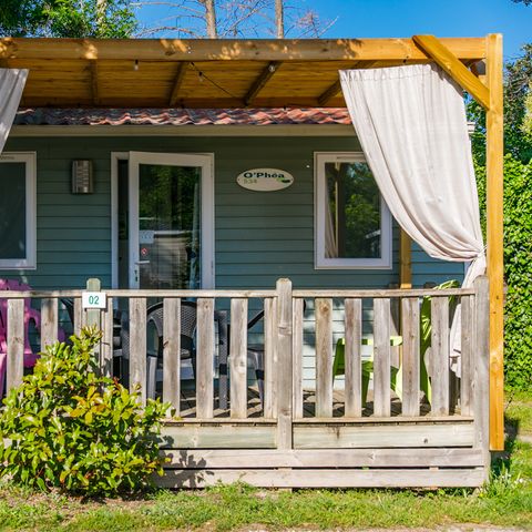Mobile home 4 persons - MH2 Eco, with sanitary facilities