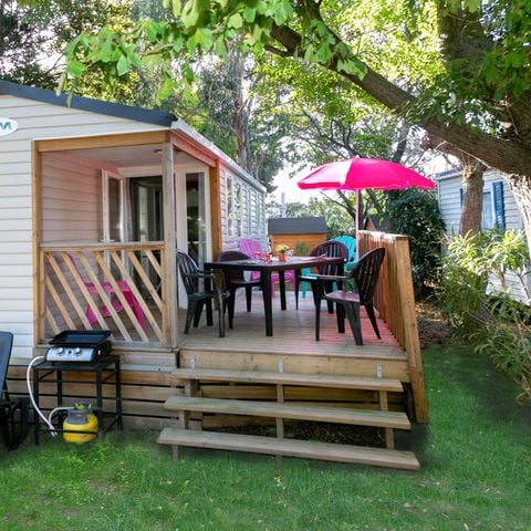 MOBILHOME 4 personnes - MH3 Premium terrasse, avec sanitaires