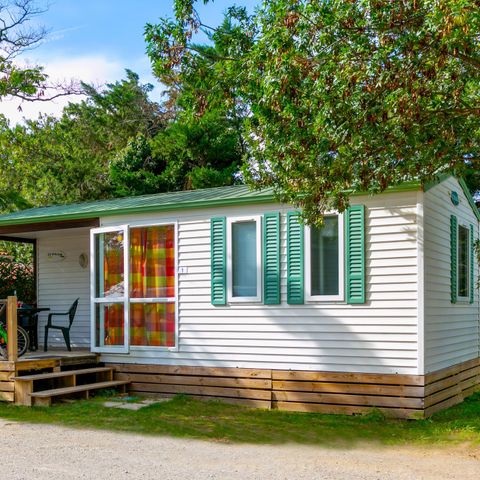 MOBILE HOME 6 people - MH2 Comfort 27 m² + air conditioning, with sanitary facilities