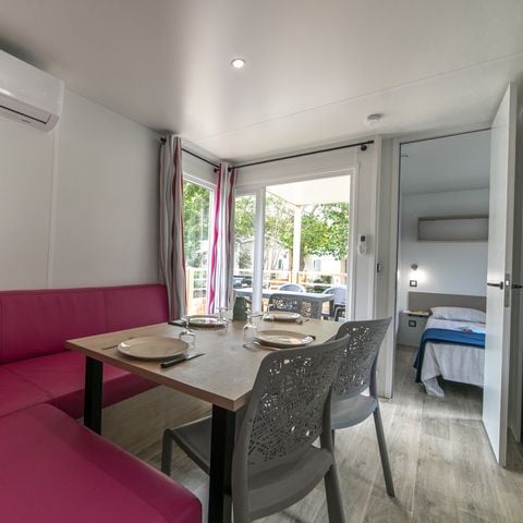 Mobilhome 6 personas - MH3 Lodge, con instalaciones sanitarias