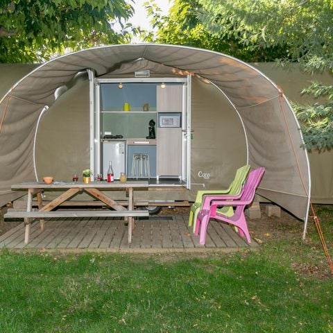 BUNGALOW TOILÉ 4 personnes - Coco Sweet, sans sanitaires