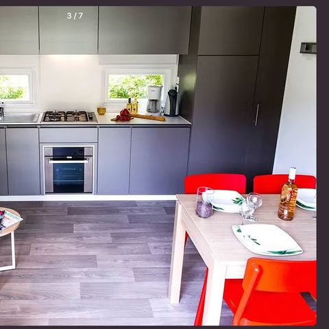 Mobile home 4 persons - Mobile-home Siréne SPA 2 CH air conditioning+PLANCHA