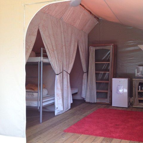 Canvas and wooden tent 4 persons - Lodge Canada