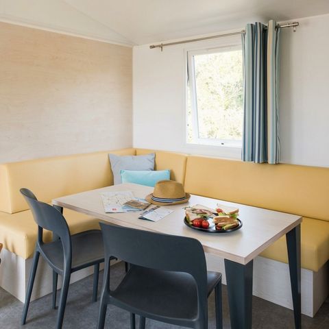 Stacaravan 6 personen - COMFORT - TV